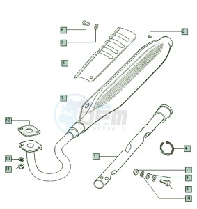 A35_J3-J5 50 J3-J5 drawing Exhaust