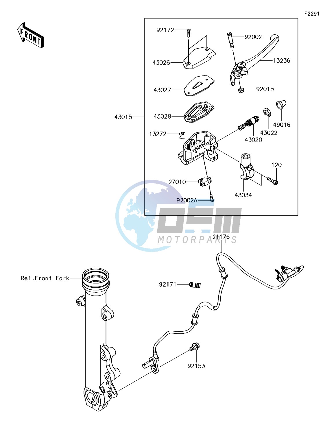 Front Master Cylinder