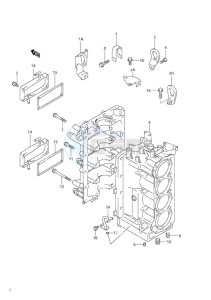 DF 60 drawing Cylinder Block