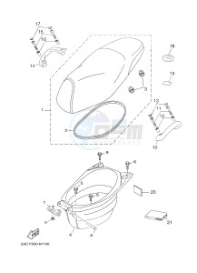 YN50F NEO'S 4 (2AC7 2AC7 2AC7) drawing SEAT