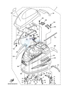 Z300TXR drawing TOP-COWLING