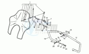 California III 1000 Iniezione Iniezione drawing Windscreen-front bumpers