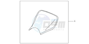 CBR1000RRC drawing E SEAT