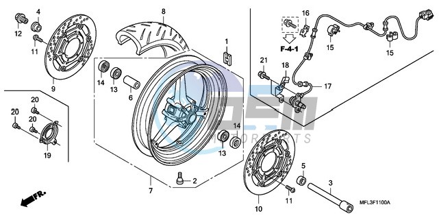 FRONT WHEEL