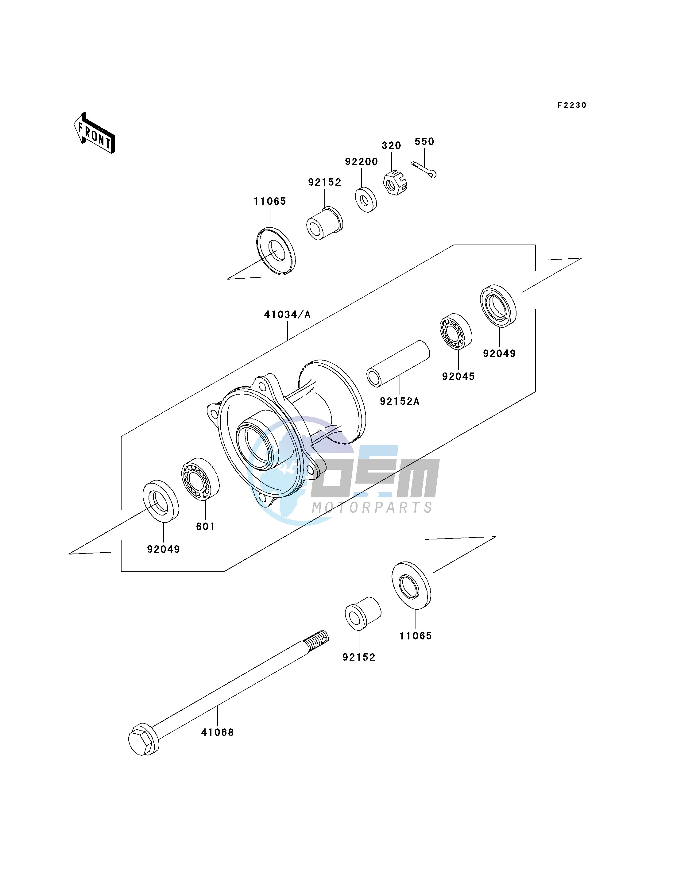 FRONT HUB