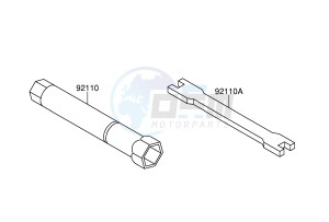 RM-Z250 (E24) drawing OWNER'S TOOL