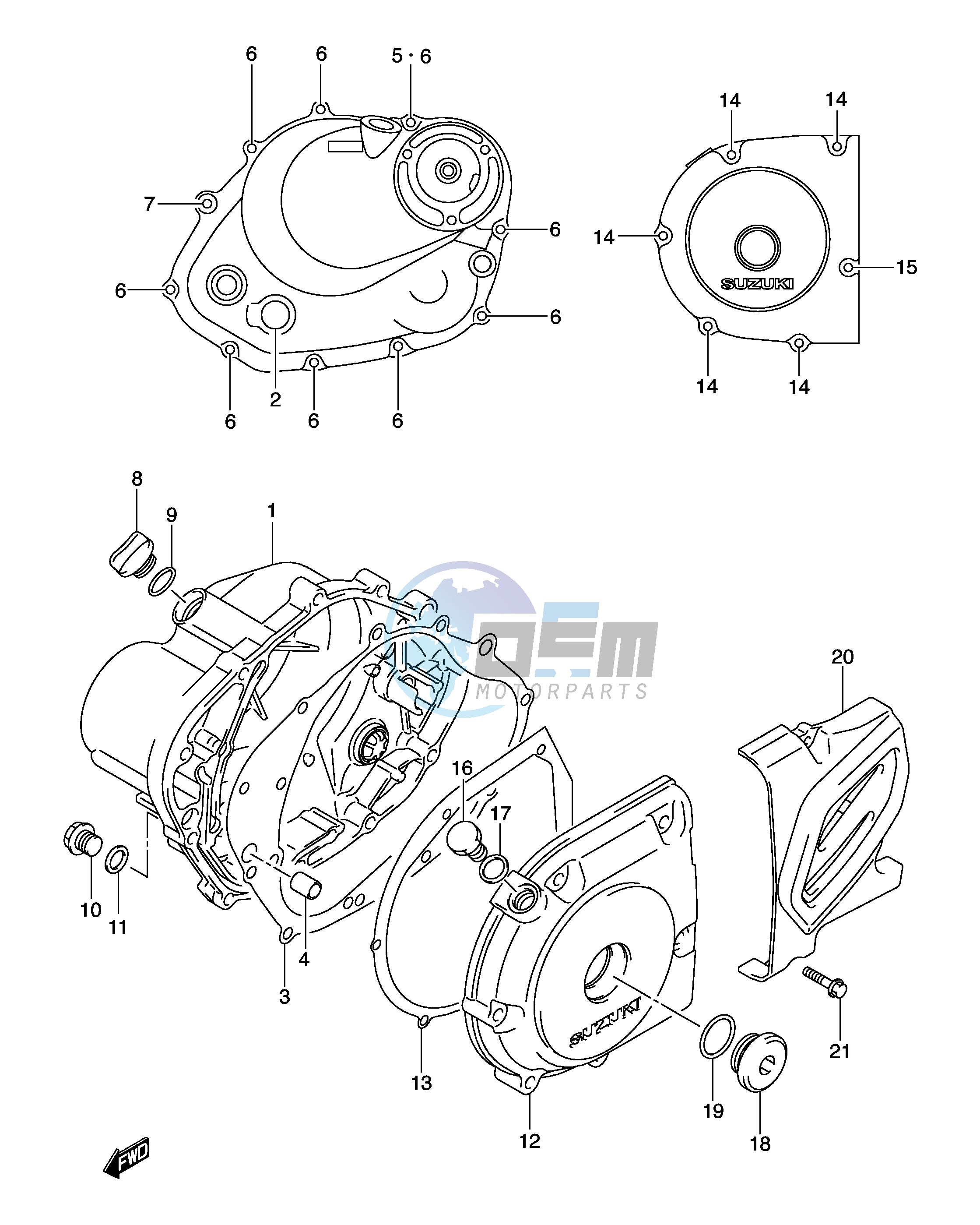 CRANKCASE COVER