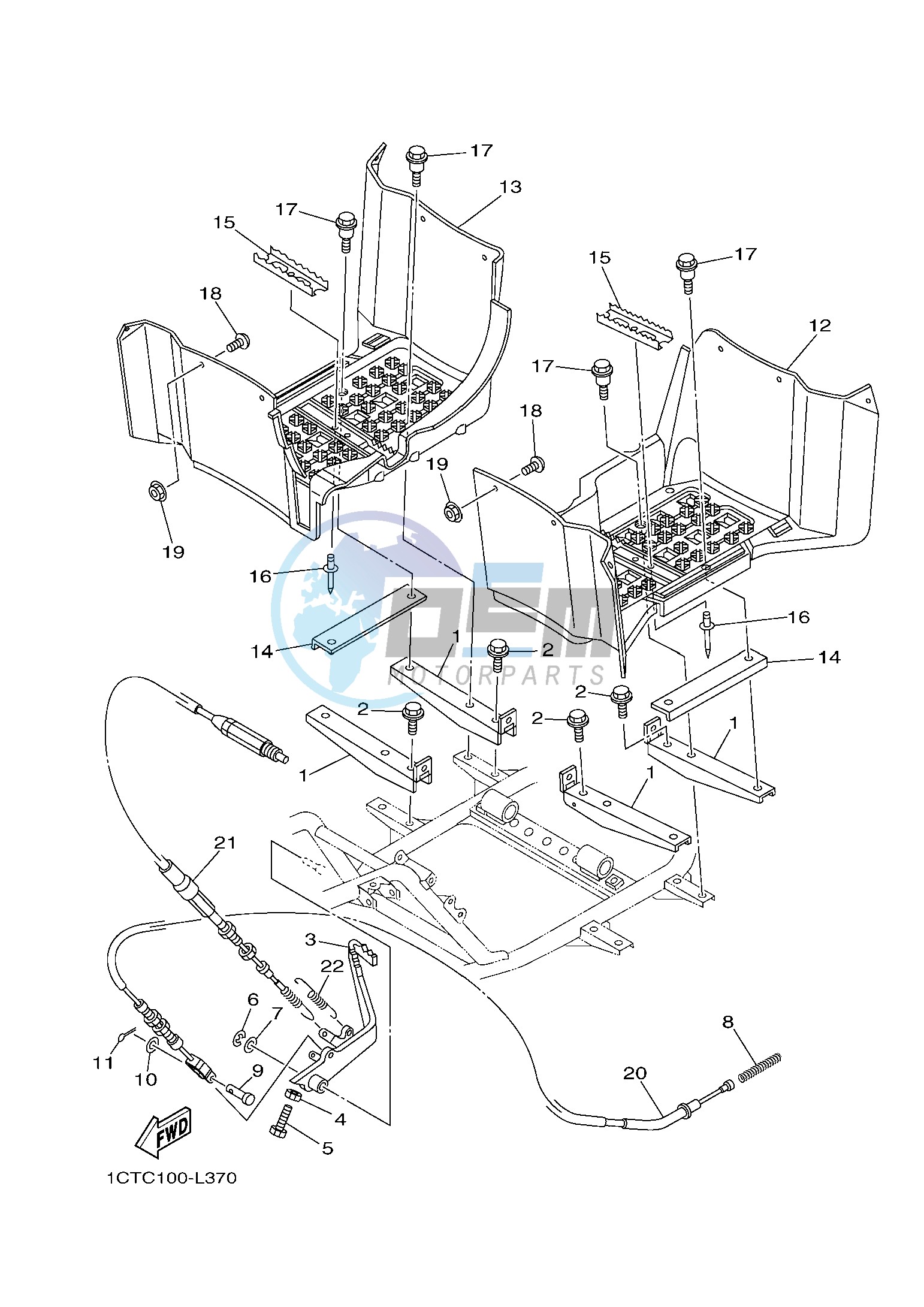 STAND & FOOTREST