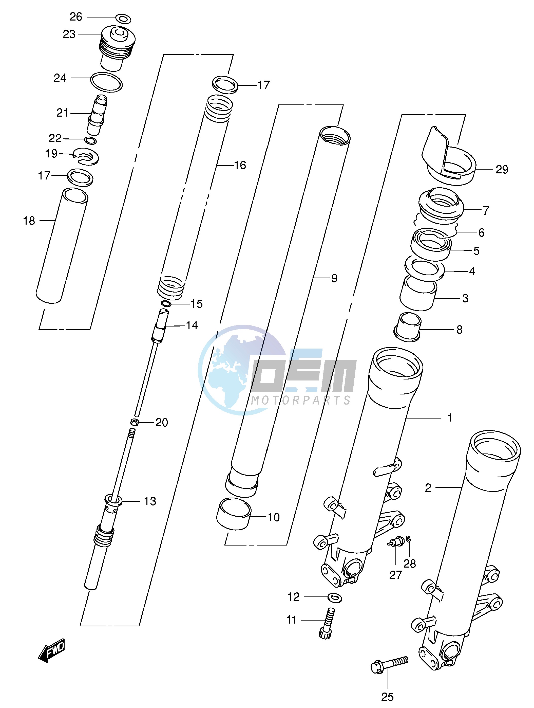 FRONT DAMPER