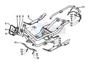 X9 EVOLUTION 250 drawing Frame