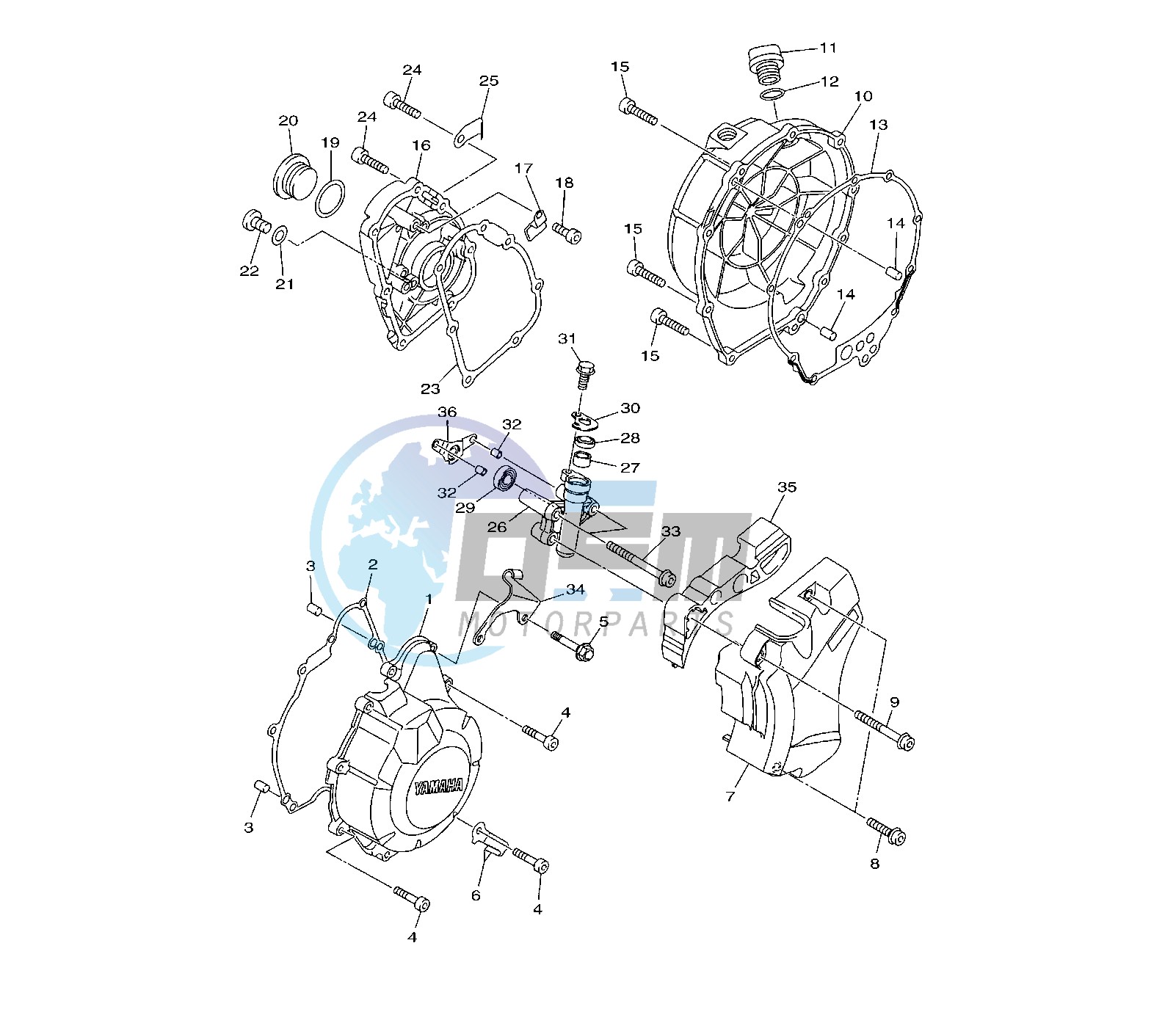 CRANKCASE COVER 1