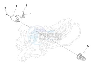 LX 150 4T USA drawing Starter - Electric starter