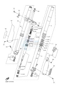 WR450F (2GC7 2GC8 2GC9 2GC9) drawing FRONT FORK