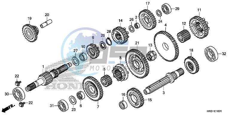 TRANSMISSION (TRX420FE1/FM1/FM2/TE1/TM1)