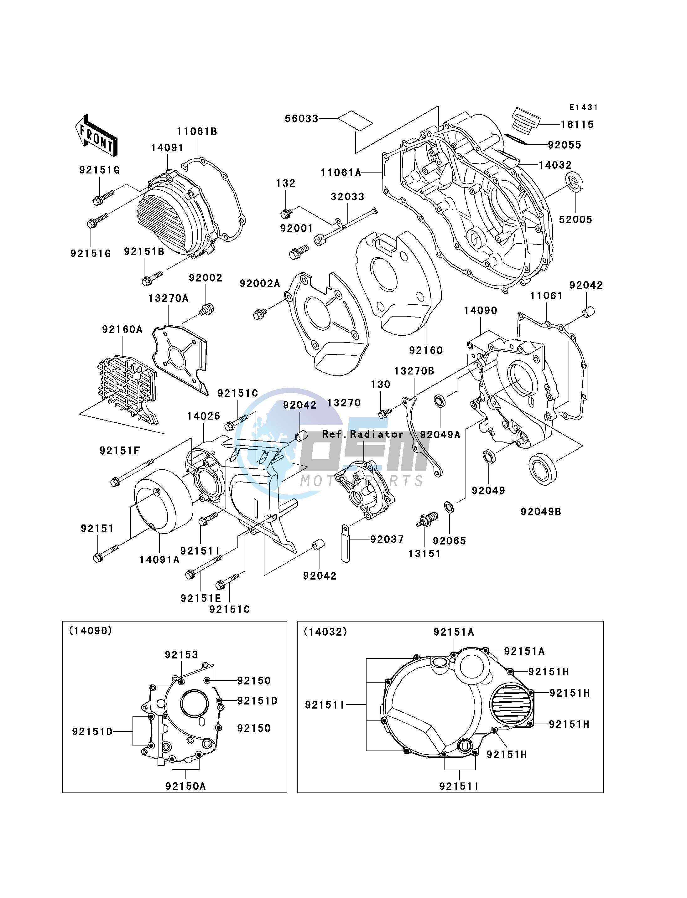 ENGINE COVER-- S- -