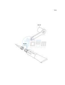 KX 125 L [KX125] (L3) [KX125] drawing OWNERS TOOLS