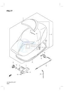 UH125Z BURGMAN EU drawing SEAT