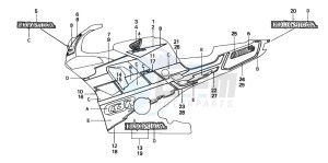 CBR600F3 drawing STRIPE (CBR600F2P)