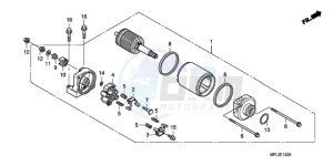 CBR1000RR9 Korea - (KO / SPC) drawing STARTING MOTOR