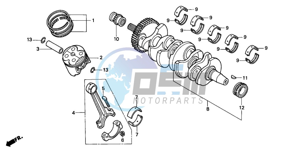 CRANKSHAFT/PISTON