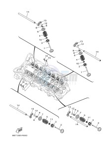 MTN1000 MT-10 (B678) drawing VALVE