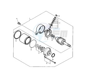 RAPTOR 650 drawing STARTING MOTOR