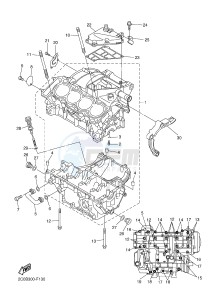 YZF-R6 600 R6 (2CXM 2CXN) drawing CRANKCASE