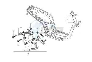 Zip 50 SP drawing Frame - Central Stand