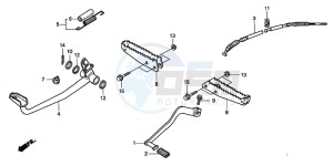 TRX450FE drawing STEP (TRX450FM)