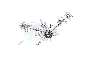 FIDDLE III 50 L4-L6 drawing CYLINDER HEAD CPL.