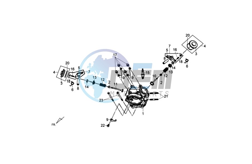 CYLINDER HEAD CPL.