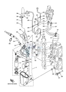 F115AETL drawing FUEL-PUMP