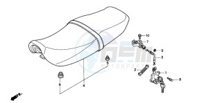 CB250 drawing SEAT