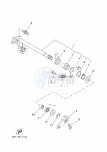 XTZ690D-B TENERE 700 (BEH2) drawing SHIFT SHAFT