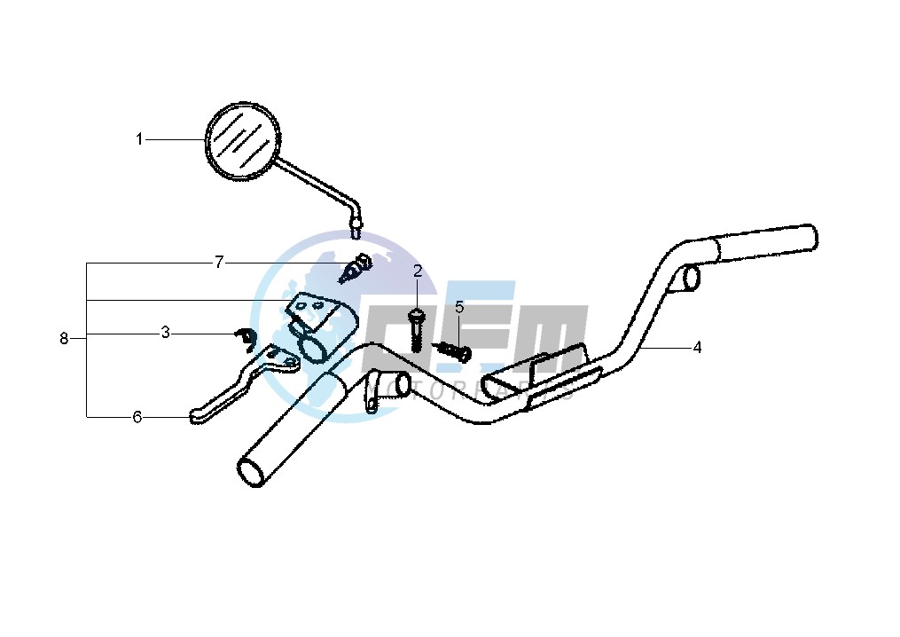 Rear brake control