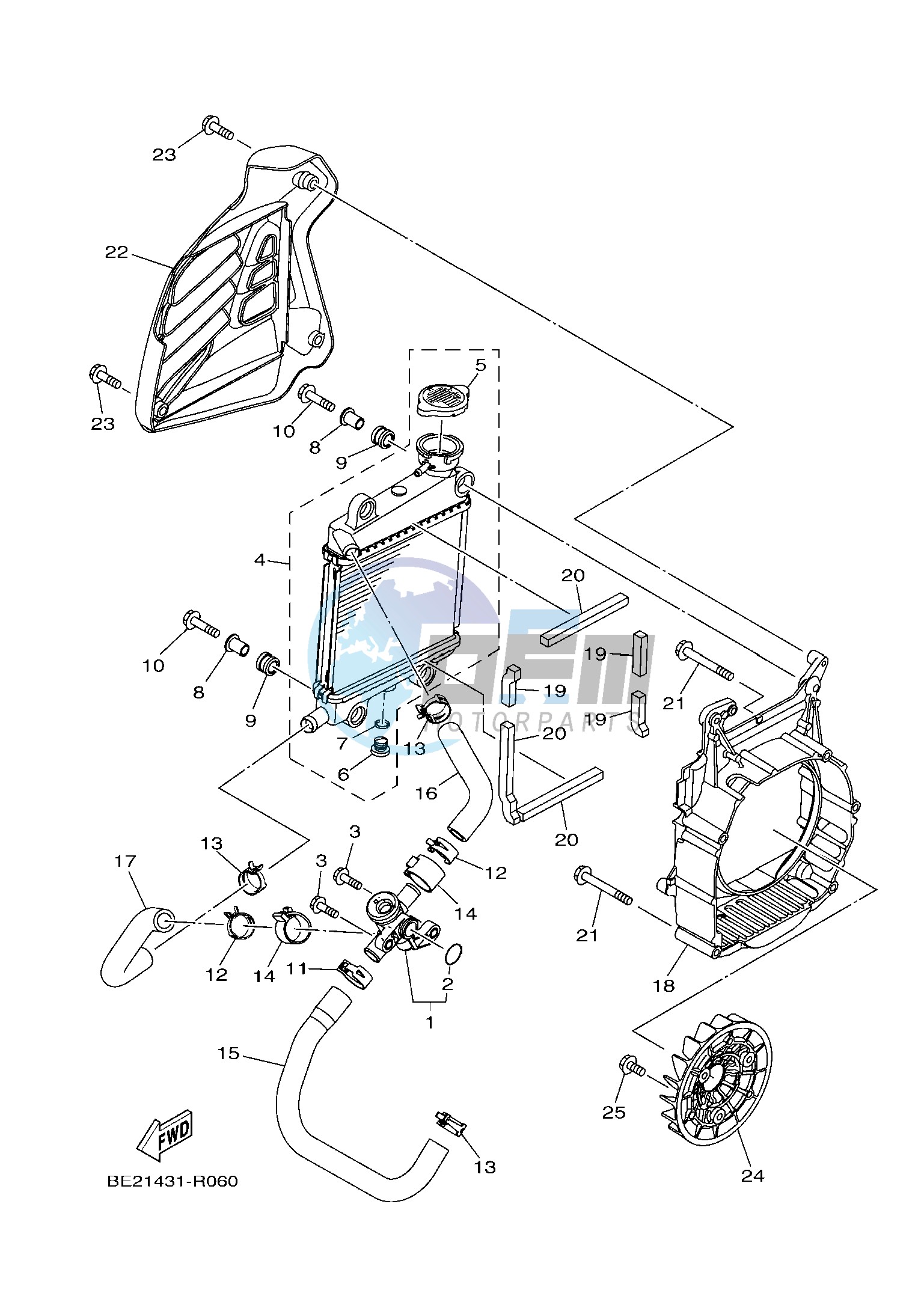 RADIATOR & HOSE