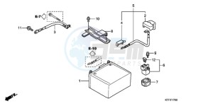 SH1259 UK - (E) drawing BATTERY