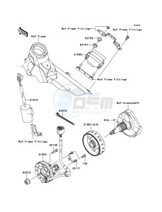 KX450F KX450EBF EU drawing Generator