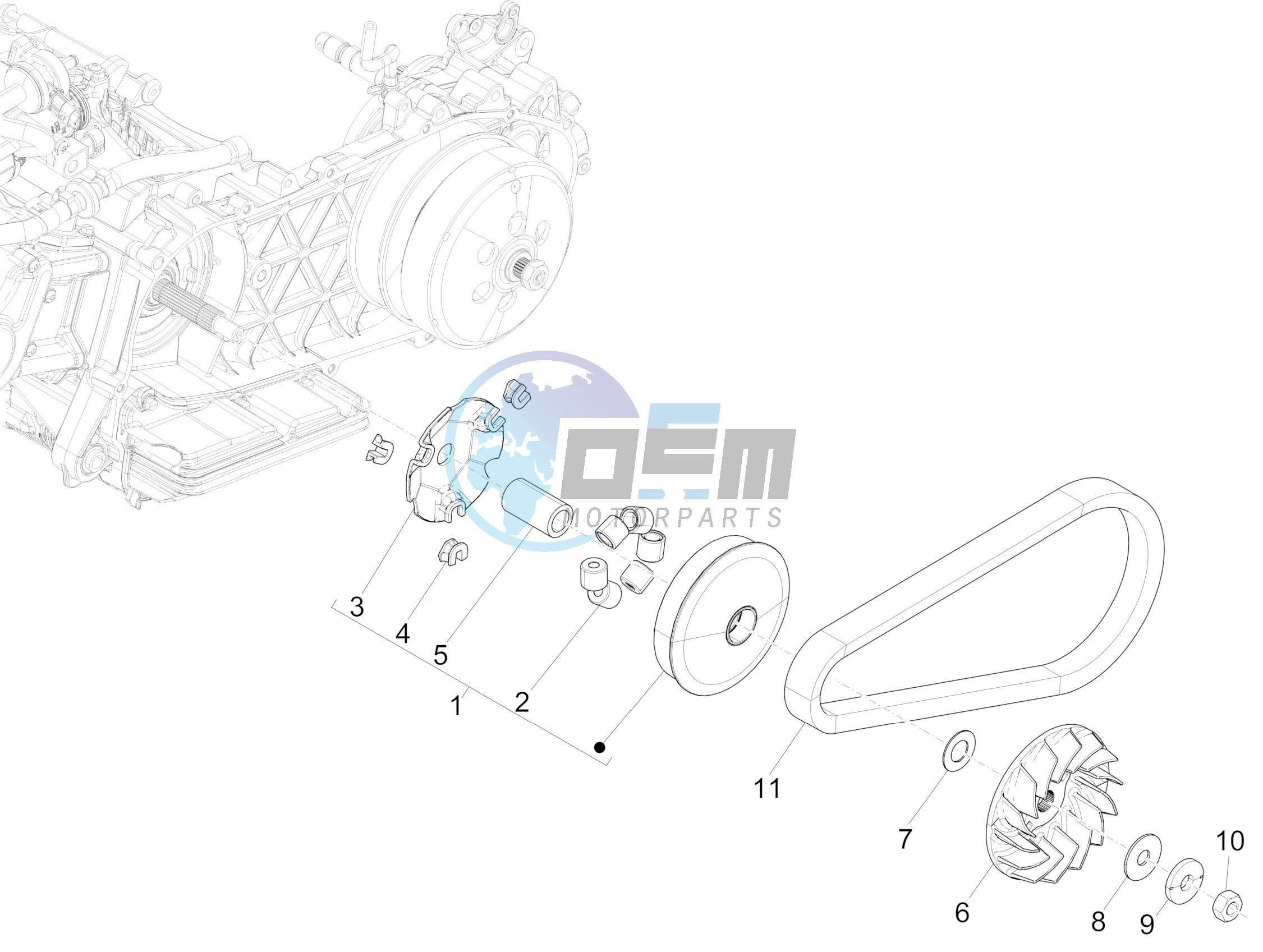 Driving pulley