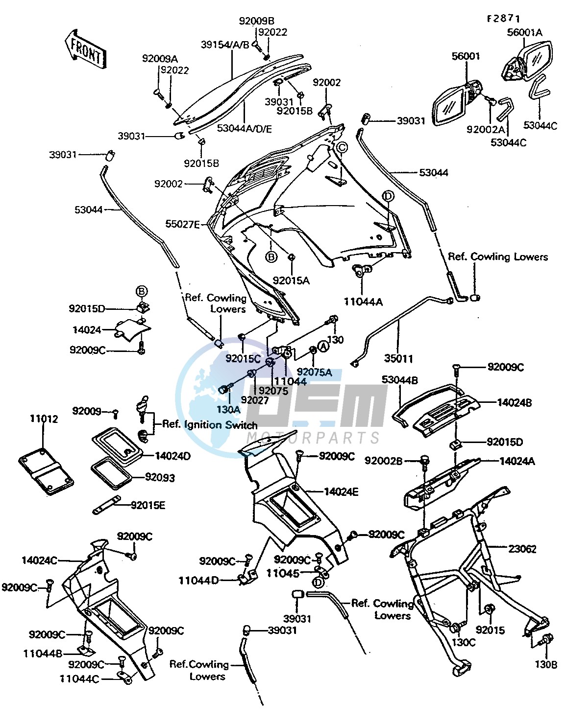 COWLING -- ZG1000-A7_A8- -