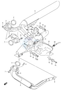 VL1500 (E2) drawing MUFFLER