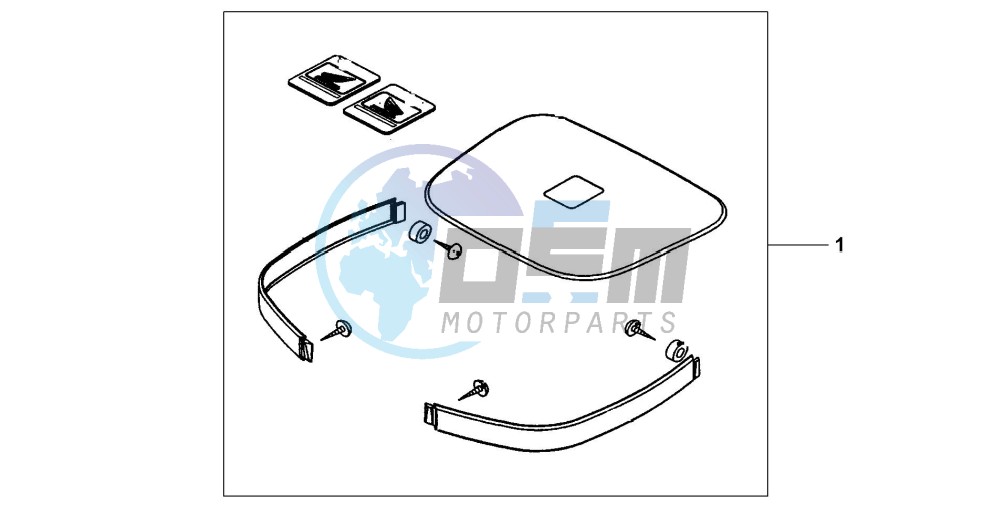 TOP BOX PANEL KIT