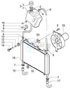 Nexus 500 drawing Cooling system