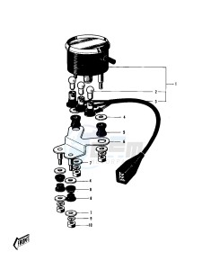 F4 [SIDEWINDER] 250 [SIDEWINDER] drawing METER