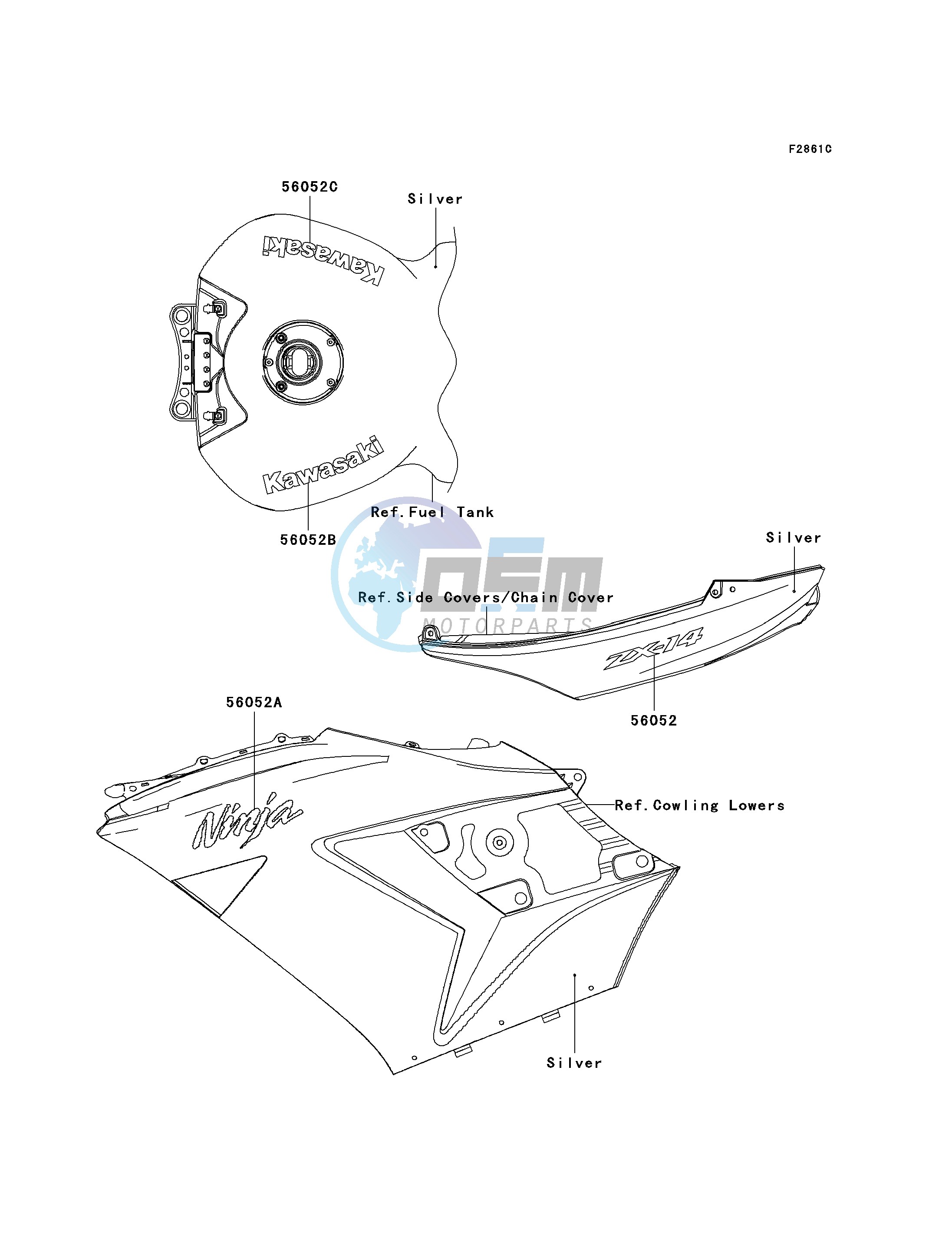 DECALS-- SILVER- --- A7F- --- CN- -