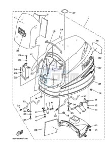 FL115A drawing FAIRING-UPPER