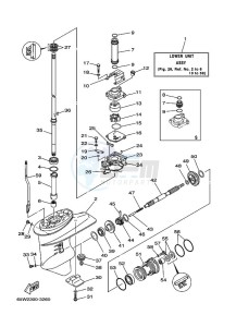 F20AES drawing LOWER-CASING-x-DRIVE-1