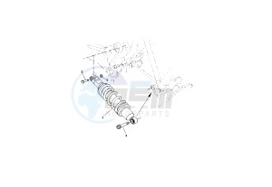 MT-03 660 drawing REAR SHOCK ABSORBER