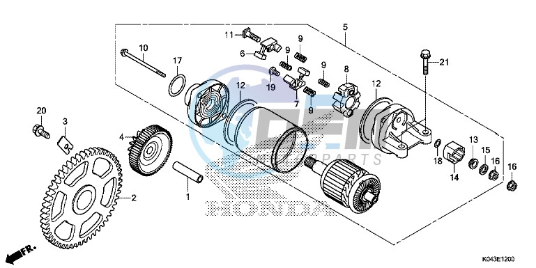 STARTER MOTOR