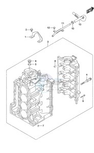 DF 90A drawing Cylinder Block